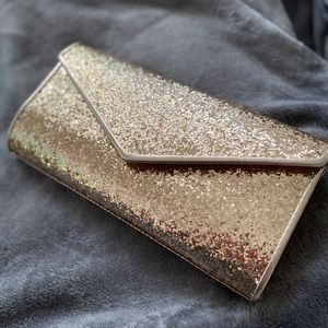 Golden Glitter Clutch / Handbag